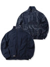 Reversible Bandana Trucker Windbreaker Navy - OFFGRID - BALAAN 3