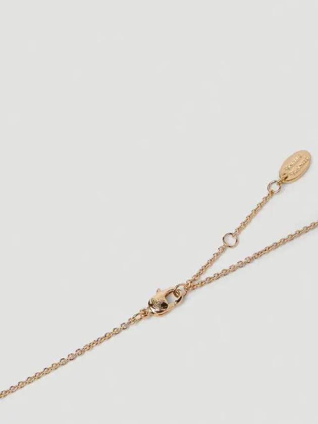 Grace Base Relief Pendant Gold Tone Necklace - VIVIENNE WESTWOOD - BALAAN 5