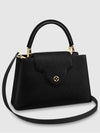 Capucines MM Taurillon Cross Bag Black - LOUIS VUITTON - BALAAN 5