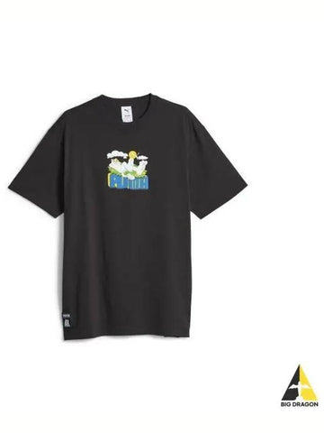 RIPNDIP graphic short sleeve t shirt black 623513 01 - PUMA - BALAAN 1