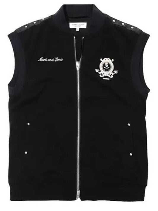 Men s Prince Stud Zip Up Vest Golf - MARK & LONA - BALAAN 1