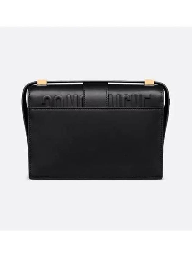 30 Montaigne Calfskin Small Cross Bag Black - DIOR - BALAAN 3