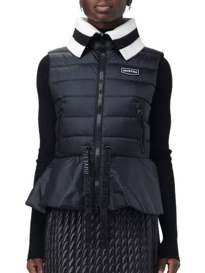 Women's Samona Padded Vest Black - DUVETICA - BALAAN 2