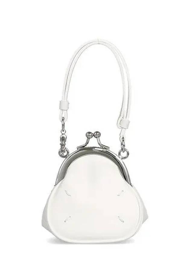 Stitch Nappa Leather Micro Mini Bag White - MAISON MARGIELA - BALAAN 2