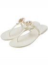 Miller Mini Flat Thong Flip Flop Ivory - TORY BURCH - BALAAN 2