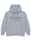 Men's Graffiti Popover Dove Grey - ALEXANDER MCQUEEN - BALAAN 2