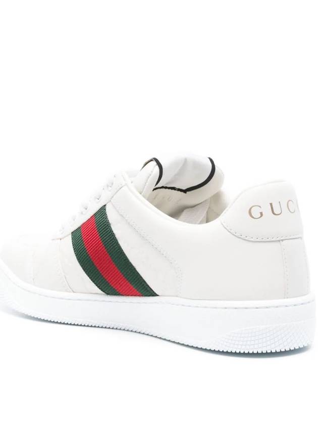 Screener Low Top Sneakers White - GUCCI - BALAAN 4