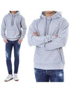 Marcello Logo Hoodie Grey - ISABEL MARANT - BALAAN 3