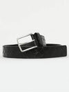 Intrecciato Belt Black - BOTTEGA VENETA - BALAAN 4