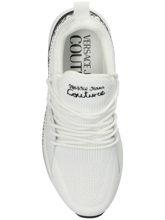 Versace Jeans Couture Sneakers With Logo, Women's, White - VERSACE - BALAAN 6