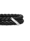 Intrecciato Double Weaving Bracelet Black - BOTTEGA VENETA - BALAAN 5