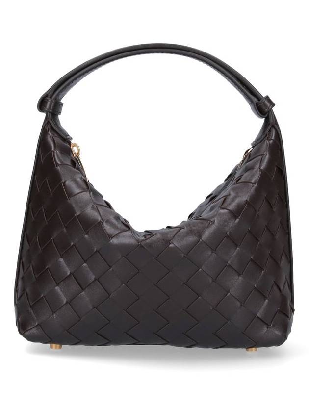 Intrecciato Small Leather Shoulder Bag Brown - BOTTEGA VENETA - BALAAN 2