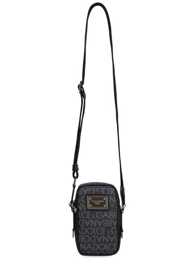 23 fw Small Crossbody In-Coated Jacquard Dolce GABBANA BM2041 AJ705 8B969 B0230472930 - DOLCE&GABBANA - BALAAN 3