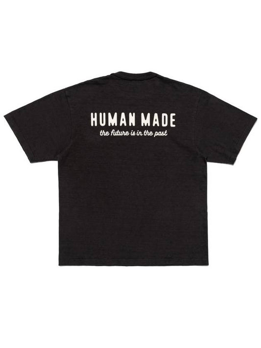 Human Made Polar Bear Logo Graphic T Shirt 17 Black HM28TE020 - HUMAN MADE - BALAAN 2