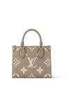 OnTheGo BB Bicolor Monogram Empreinte Leather Tote Bag Dove Grey - LOUIS VUITTON - BALAAN 2