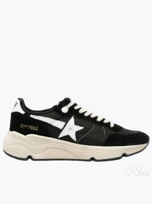 Men's Running Sole Low Top Sneakers Black - GOLDEN GOOSE - BALAAN 2