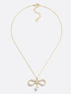 Le Noeud de Dior Necklace Champagne Finish Metal White - DIOR - BALAAN 1