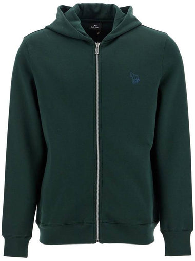 hooded sweatshirt with zipper - PAUL SMITH - BALAAN 1