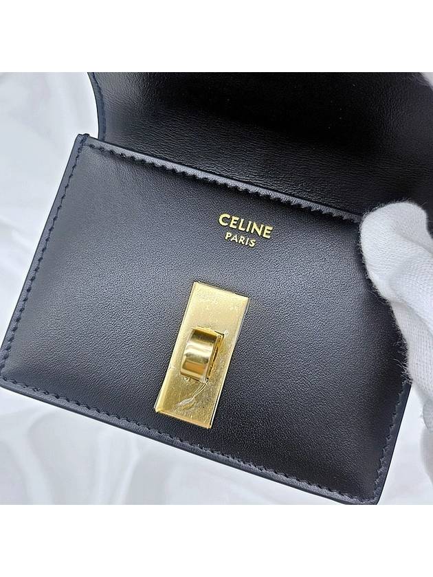 16 Flap Shiny Card Wallet 10M473GCG - CELINE - BALAAN 4