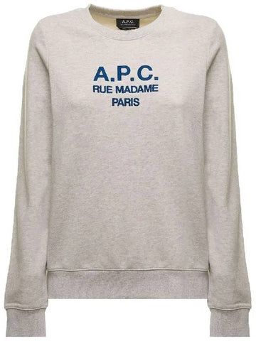 Logo Tina Sweatshirt Equre Chine COEBH F27561 PAA - A.P.C. - BALAAN 1