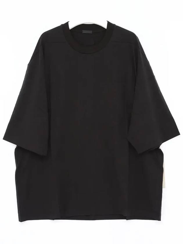 bag logo patch cotton jersey short sleeve t-shirt black - FEAR OF GOD - BALAAN 3