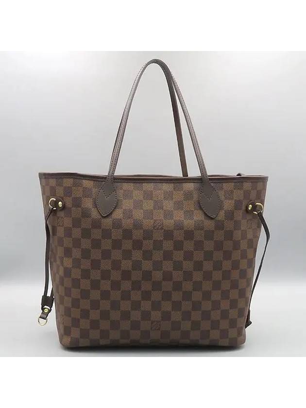 N41358 Damier Even Canvas Neverfull MM Shoulder Bag Secondary Pouch - LOUIS VUITTON - BALAAN 4