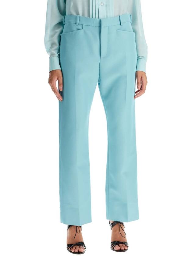 wallis cigarette pants in hopsack fabric - TOM FORD - BALAAN 2