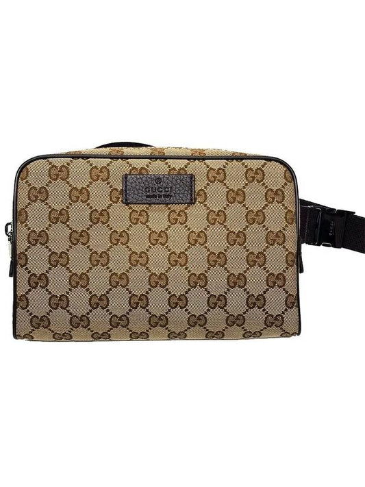 GG Supreme Canvas Belt Bag Beige - GUCCI - BALAAN 2