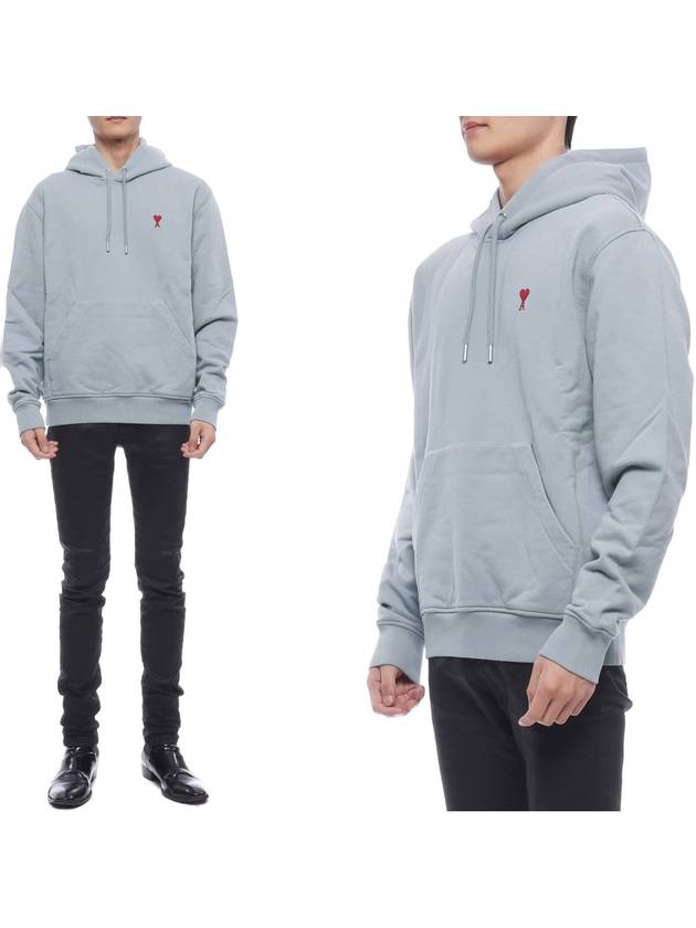 De Coeur Hoodie Grey - AMI - BALAAN 3