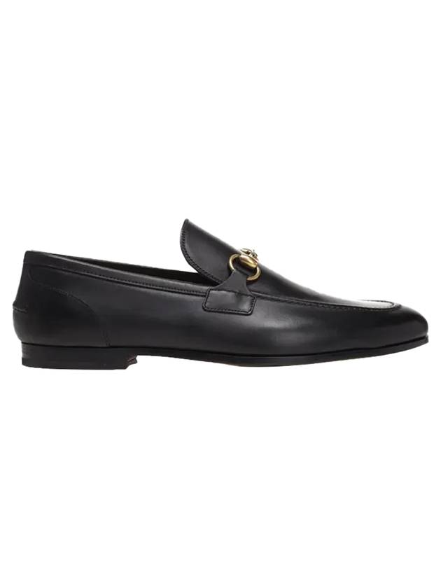 Jordaan Leather Loafers Black - GUCCI - BALAAN 1