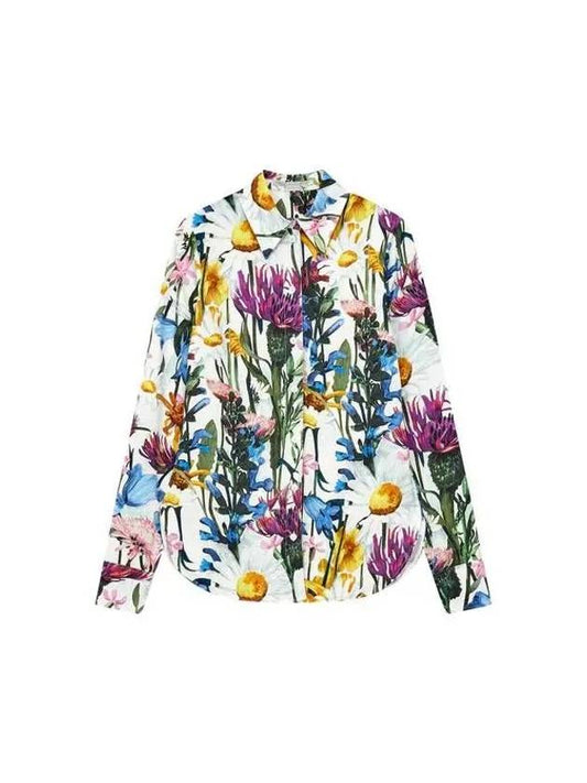 Flower Print Easy Shirt Multi - STELLA MCCARTNEY - BALAAN 1