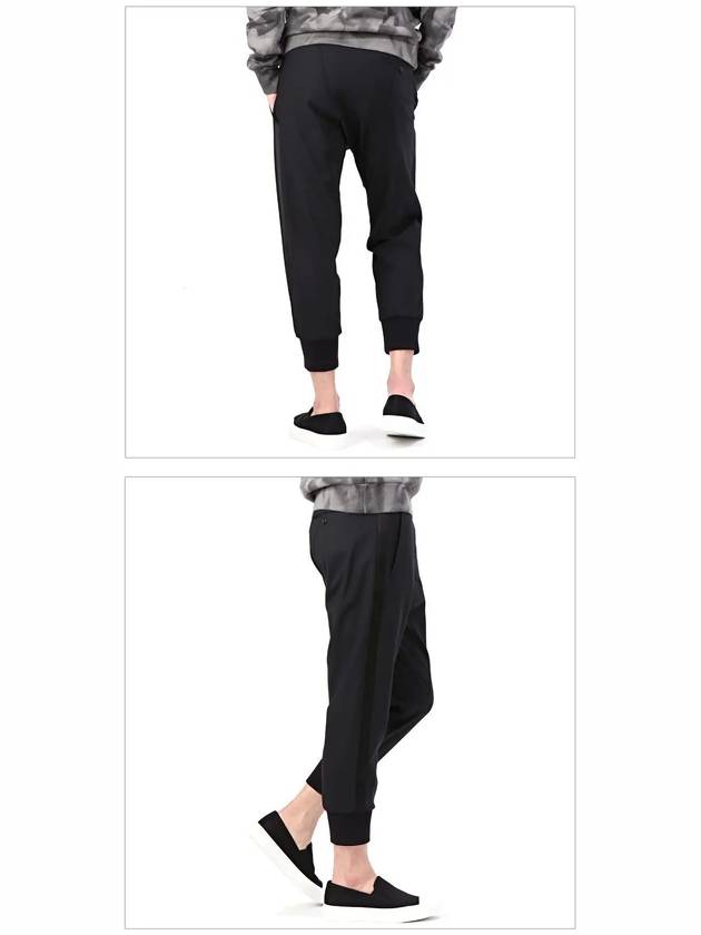 Slouch Fit Track Pants Black - NEIL BARRETT - BALAAN 4