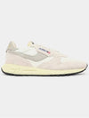 Reelwind Nylon Suede Low Top Sneakers White - AUTRY - BALAAN 4