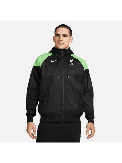 Liverpool FC Sport Essentials Windbreaker Black - NIKE - BALAAN 2