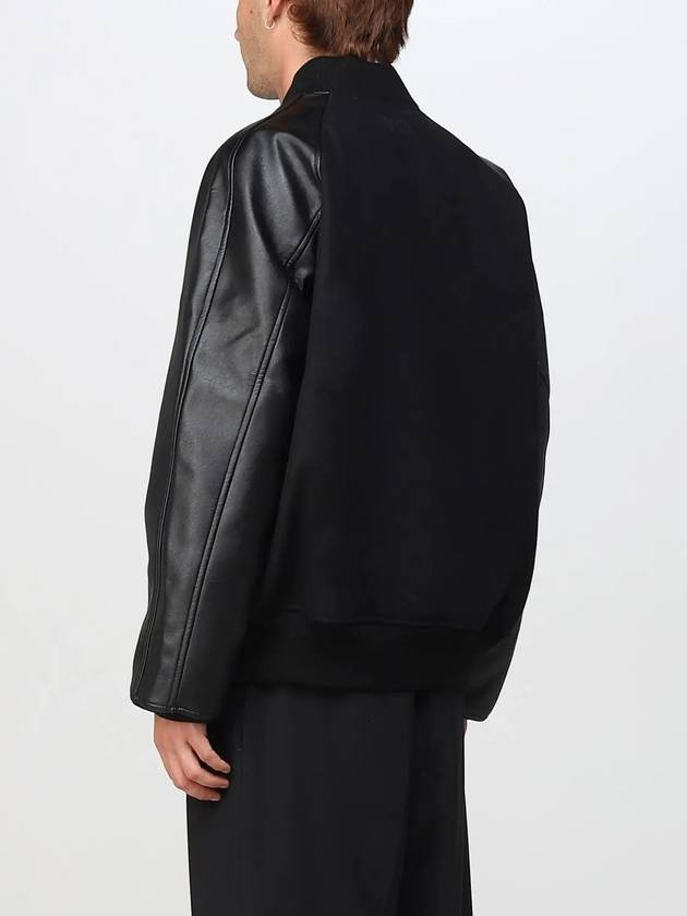 Classic Varsity Bomber Jacket Black - Y-3 - BALAAN 5