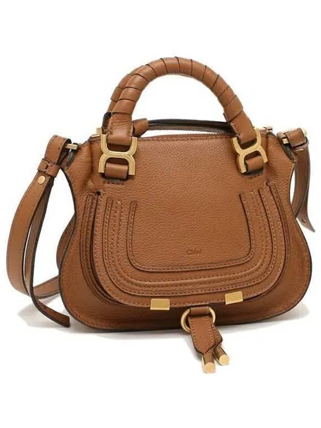 Marcie Mini Double Carry Tote Bag Tan - CHLOE - BALAAN 2