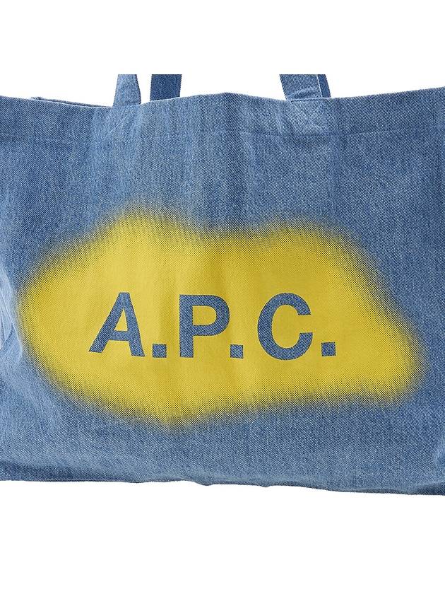 Diane Denim Tote Bag Blue - A.P.C. - BALAAN 7