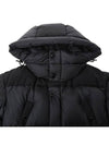 Logo Applique Nylon Puffer Coat Black - BURBERRY - BALAAN 4