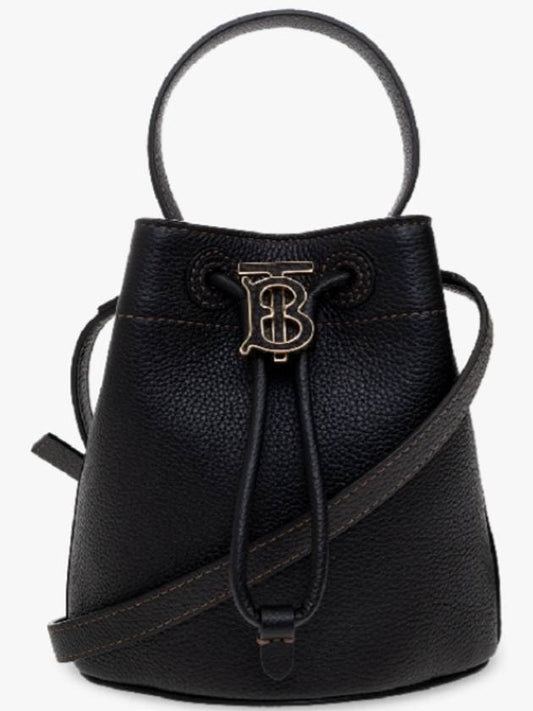 Bucket Bag Mini TB Lucky Black 8066182 - BURBERRY - BALAAN 2