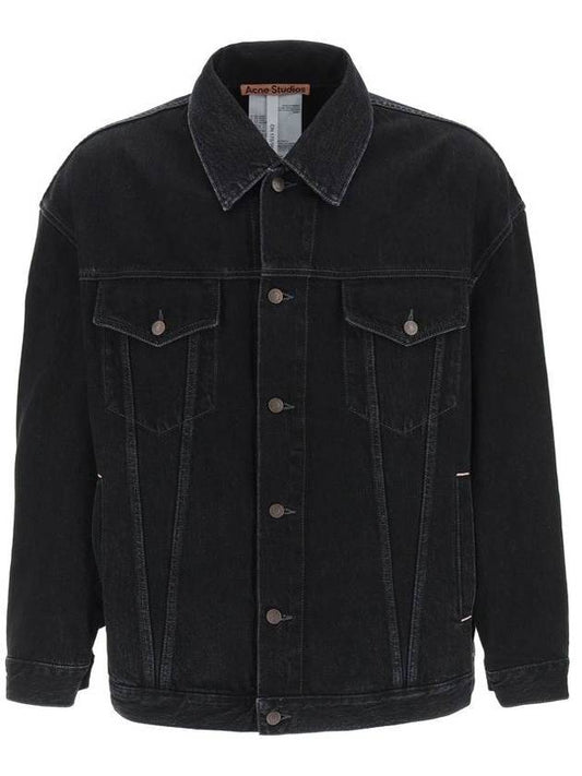 Denim Jacket Black - ACNE STUDIOS - BALAAN.