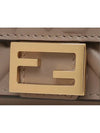 FF Baguette Flap Card Half Wallet Beige - FENDI - BALAAN 8