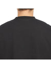 BB Embroidered Logo Short Sleeve T-Shirt Black - BALENCIAGA - BALAAN 8