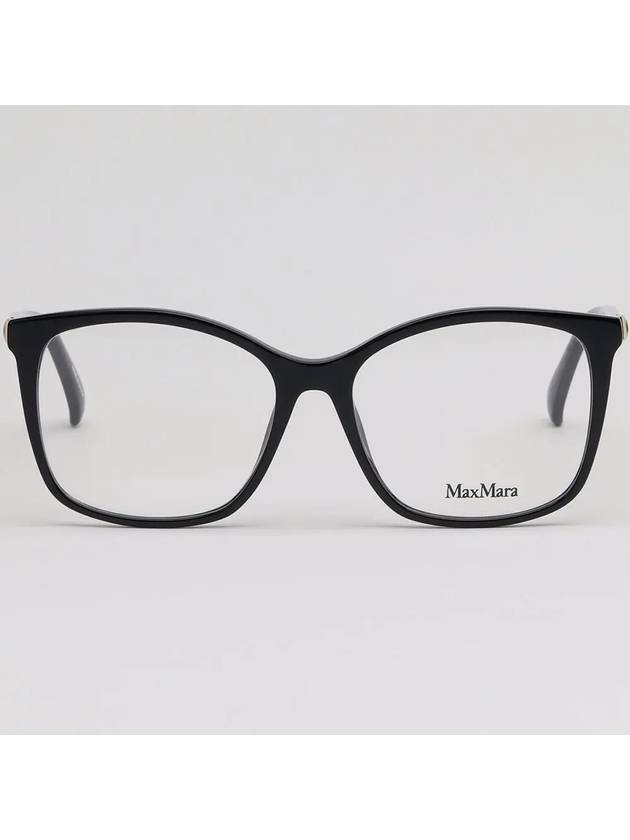 Glasses Frame MM5023 001 Men Women Horn Frame - MAX MARA - BALAAN 3