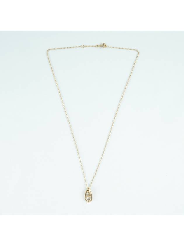 Small Farandole Pendant Necklace Rose Gold - HERMES - BALAAN 8