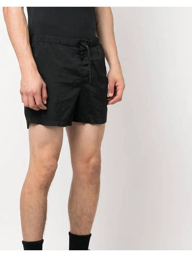 Wappen Patch Nylon Metal Swim Shorts Black - STONE ISLAND - BALAAN 7