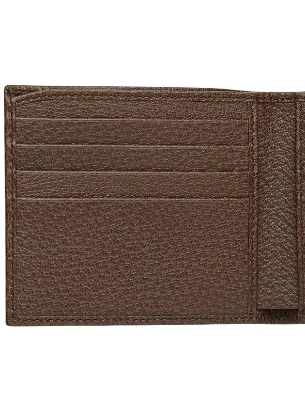 Ophidia GG Half Wallet Beige Ebony - GUCCI - BALAAN 7