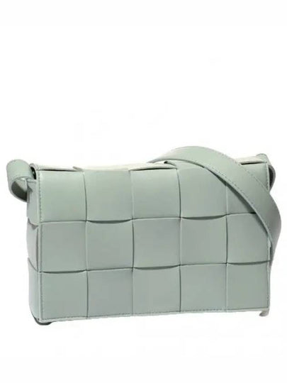 Intrecciato Cassette Cross Bag New Sage - BOTTEGA VENETA - BALAAN 2