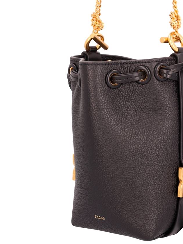 Marcie Micro Bucket Bag Black - CHLOE - BALAAN 4