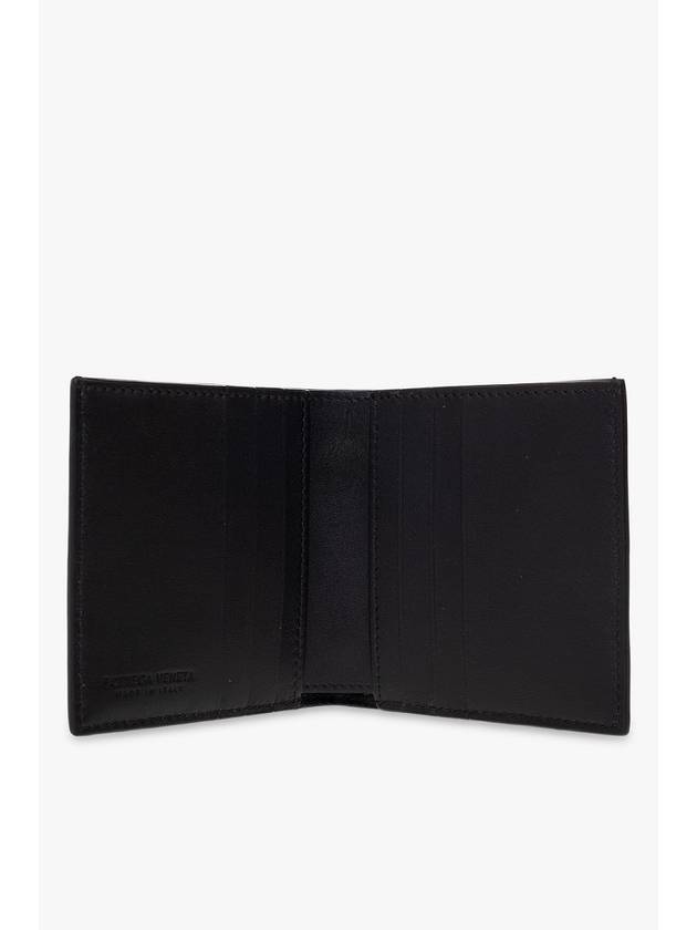 Slim Folder Half Wallet Black - BOTTEGA VENETA - BALAAN 6