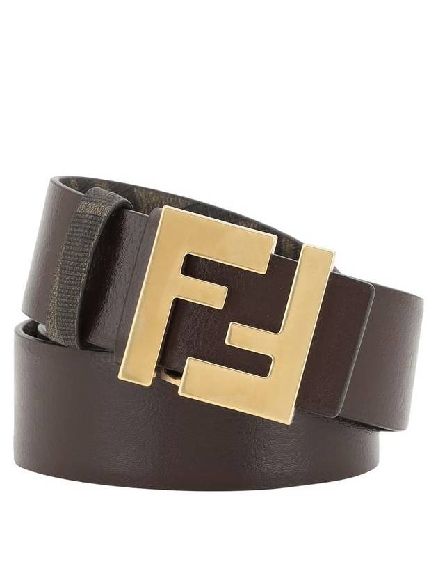 Fendi 'Ff Squared' Reversible Belt - FENDI - BALAAN 4